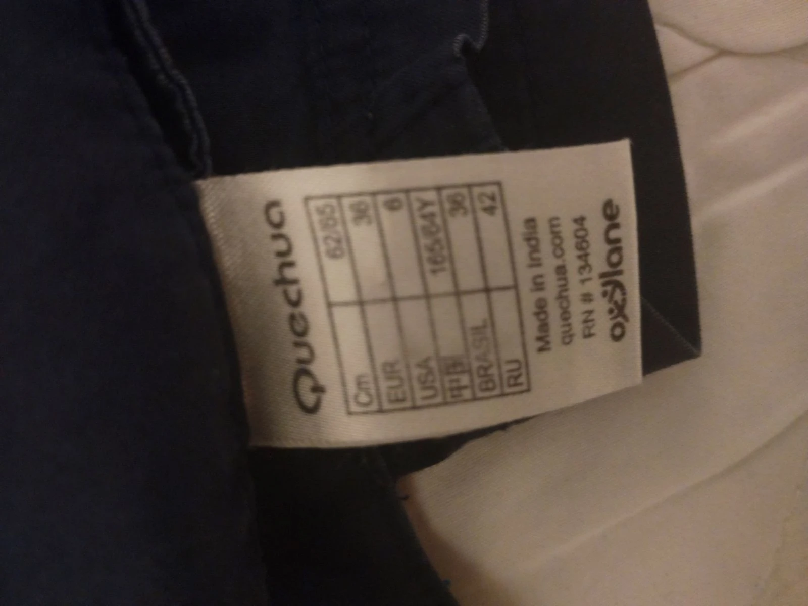 Shorts Quechua esportivos casuais tamanho P – photo 8